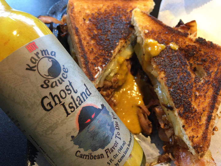 Ghost Island hot sauce by Karma Sauce Company LLC