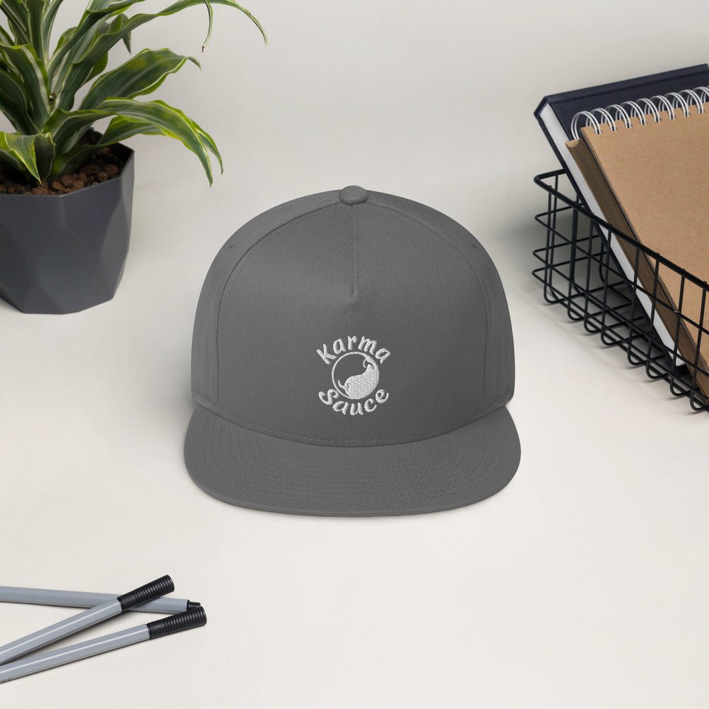 Karma Sauce Flat Bill Cap hot sauce by Karma Sauce Company LLC