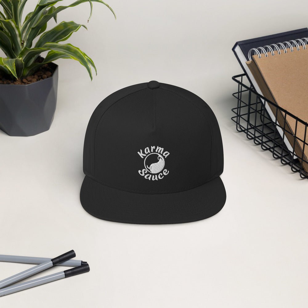 Karma Sauce Flat Bill Cap hot sauce by Karma Sauce Company LLC
