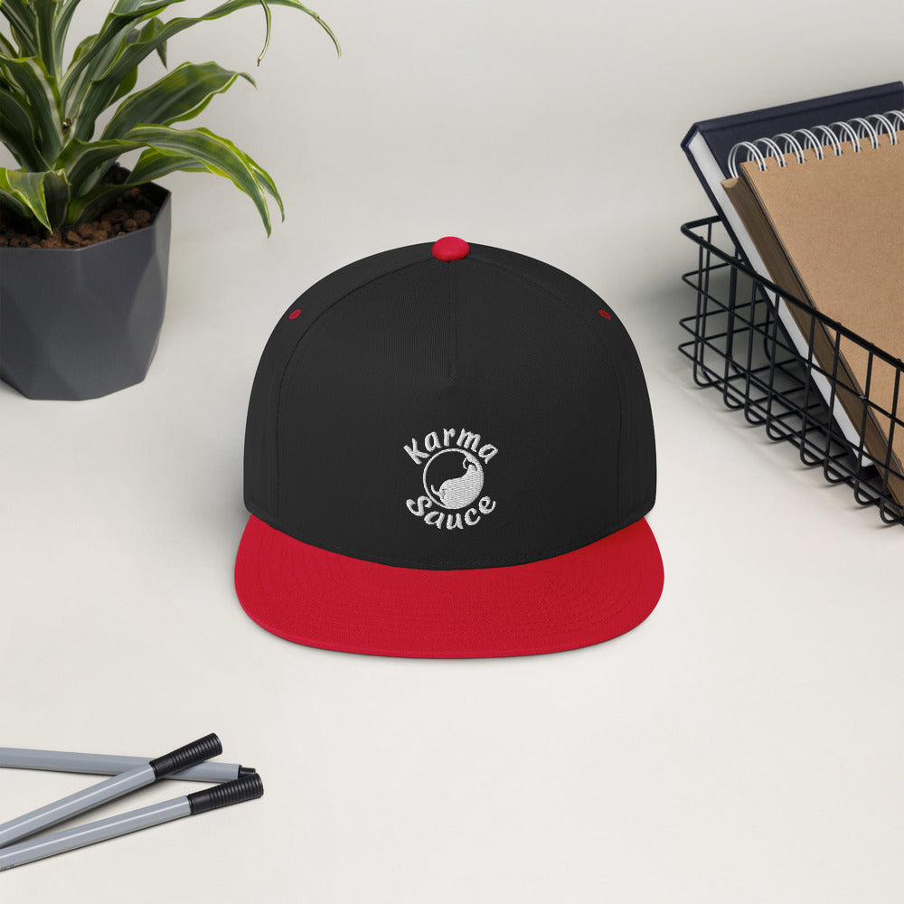 Karma Sauce Flat Bill Cap